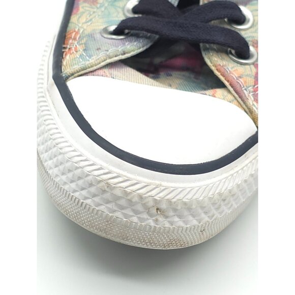 Converse All Star Women's Tye-Dye Floral Low Top Sneakers Size 7 US - Picture 15 of 15